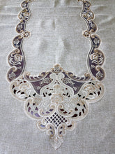 Load image into Gallery viewer, Floris Linens Darcy Royal European Embroidery Tablecloth (Beige Color)
