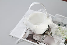 Load image into Gallery viewer, Pearl Flower Girl Basket
