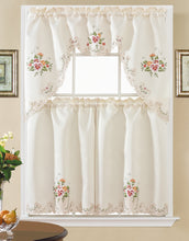 Load image into Gallery viewer, Jaylee Kitchen Curtain and Tablecloth Set
