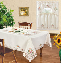 Load image into Gallery viewer, Jaylee Kitchen Curtain and Tablecloth Set
