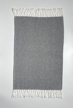 Load image into Gallery viewer, Floris Linens Set of 2, 100% Dyed Cotton Handmade Tassels Tea Towels, Dish Towel, Decorative Kitchen Towel
