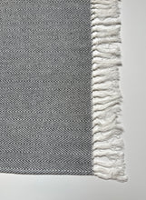 Load image into Gallery viewer, Floris Linens Set of 2, 100% Dyed Cotton Handmade Tassels Tea Towels, Dish Towel, Decorative Kitchen Towel
